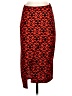 Bobeau Argyle Red Casual Skirt Size S - photo 1