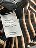 Coldwater Creek 100% Polyester Stripes Black Short Sleeve Blouse Size 16 - photo 9