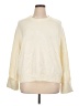 Abercrombie & Fitch Solid Ivory Pullover Sweater Size XL - photo 1