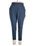 GAIAM Solid Blue Casual Pants Size XL - photo 1