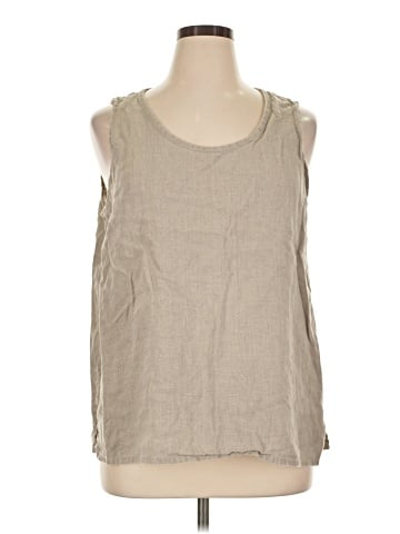 Flax Sleeveless T-Shirt (view 1)