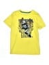 Unbranded 100% Polyester Yellow Short Sleeve T-Shirt Size M (kids) - photo 1