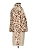 Chico's Animal Print Multi Color Gold Jacket Size Lg (2) - photo 4