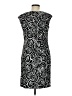 AGB Graphic Black Casual Dress Size 8 - photo 2