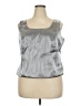 DressBarn Silver Sleeveless Blouse Size 18 - photo 1