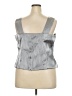 DressBarn Silver Sleeveless Blouse Size 18 - photo 2
