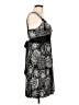 Speechless Paisley Black Cocktail Dress Size L - photo 4
