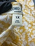 Como Blu Gold 3/4 Sleeve Blouse Size 1X - photo 8