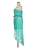 Bongo 100% Polyester Teal Cocktail Dress Size XL - photo 5