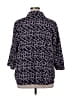 Apt. 9 Print Blue 3/4 Sleeve Button-Down Shirt Size 1X - photo 2