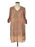 Zara Basic 100% Polyester Paisley Tan Casual Dress Size XS - photo 1