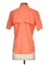 Columbia 100% Polyester Orange Short Sleeve Blouse Size S - photo 2