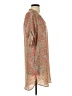 Zara Basic 100% Polyester Paisley Tan Casual Dress Size XS - photo 4