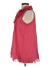 Marc Bouwer 100% Polyester Red Sleeveless Blouse Size M - photo 5