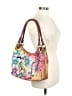 Anuschka Floral Graphic Maroon Pink Hobo One size - photo 2