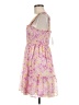 No Comment 100% Polyester Floral Pink Cocktail Dress Size M - photo 5