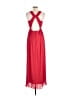 BCBGMAXAZRIA 100% Polyester Red Casual Dress Size 6 - photo 2