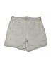 Kensie Solid Gray Khaki Shorts Size 8 - photo 2