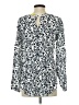 George 100% Rayon Ivory Long Sleeve Blouse Size XS - photo 2