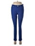 Hue Color Block Blue Jeggings Size M - photo 1