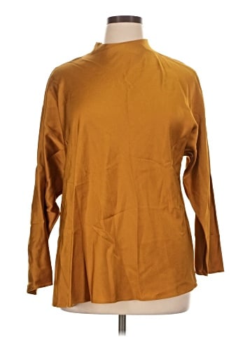 Lafayette 148 New York Long Sleeve Blouse (view 1)