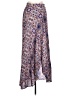 Lulus Paisley Blue Casual Skirt Size L - photo 1