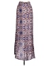 Lulus Paisley Blue Casual Skirt Size L - photo 2