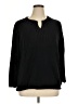 Dana Buchman Solid Black Pullover Sweater Size 1X - photo 1