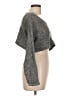 Blue Rain Metallic Silver Pullover Sweater Size L - photo 4
