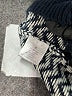 Olive and Oak 100% Acrylic Chevron-herringbone Black Pullover Sweater Size M - photo 8