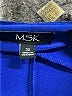 MSK Blue Cocktail Dress Size 2X - photo 7