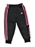 Adidas 100% Polyester Black Sweatpants Size 4T - photo 1