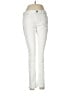 Cache Metallic Ivory Jeans Size 6 - photo 1
