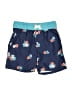 Cat & Jack 100% Polyester Floral Blue Board Shorts Size 3T - photo 1