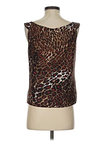 Ellen Tracy Sleeveless Silk Top (view 2)
