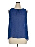 Caslon 100% Polyester Blue Sleeveless Blouse Size XL - photo 1