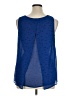 Caslon 100% Polyester Blue Sleeveless Blouse Size XL - photo 2