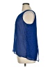 Caslon 100% Polyester Blue Sleeveless Blouse Size XL - photo 5