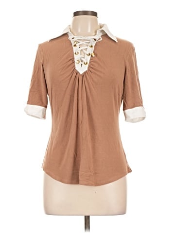 Cache Short Sleeve Henley (view 1)