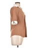 Cache Brown Short Sleeve Henley Size L - photo 4