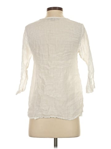 Flax 3/4 Sleeve Blouse (view 2)