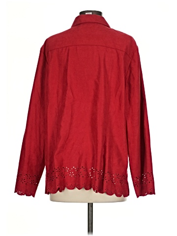 Sag Harbor Long Sleeve Blouse (view 2)