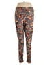 Lularoe Print Orange Casual Pants Size 1X (estimated) - photo 1