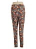 Lularoe Print Orange Casual Pants Size 1X (estimated) - photo 2