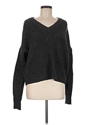 Madewell Pleat-Sleeve Pullover Sweater (view 1)