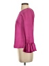 J.Crew 100% Polyester Pink Long Sleeve Blouse Size S (petite) - photo 5