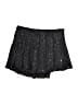Aqua 100% Polyester Tweed Black Skort Size XL - photo 2