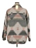 Jodifl Chevron-herringbone Gray Coat Size 2X - photo 2