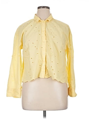 A New Day Long Sleeve Blouse (view 1)