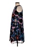 Taylor 100% Polyester Print Blue Cocktail Dress Size 2 - photo 5